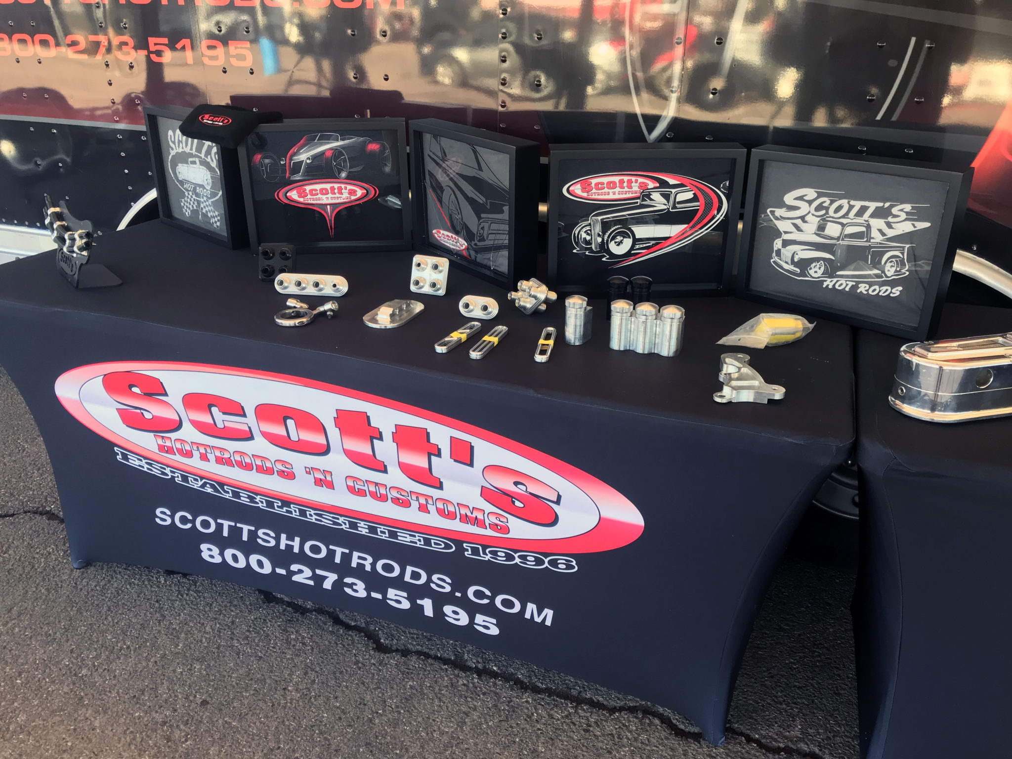 scotts custom billet hot rod parts