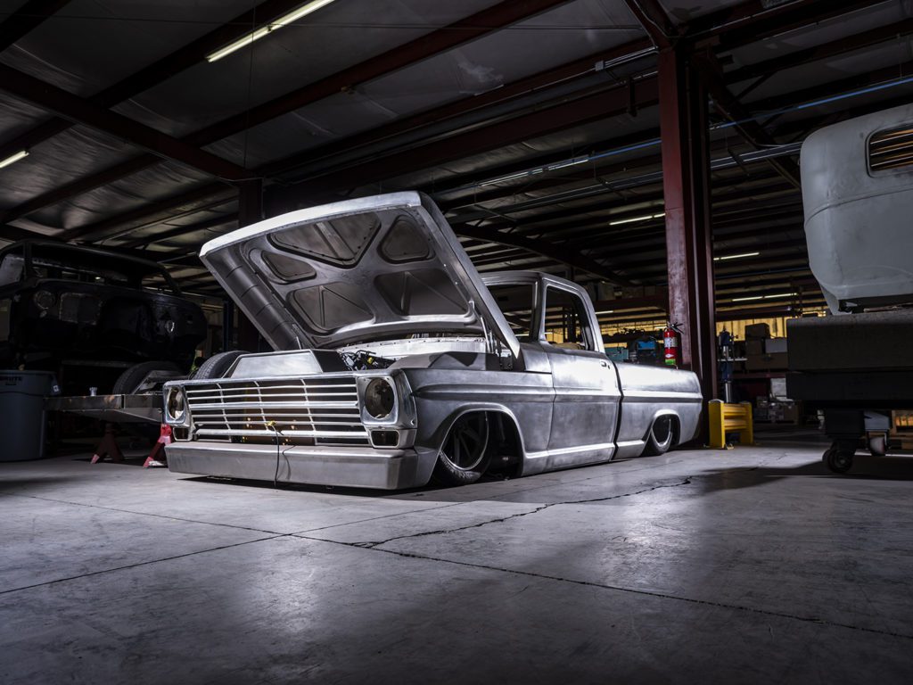 scotts hotrods 69 f100 ford truck superslam custom chassis knoxville tennessee hot rod shop