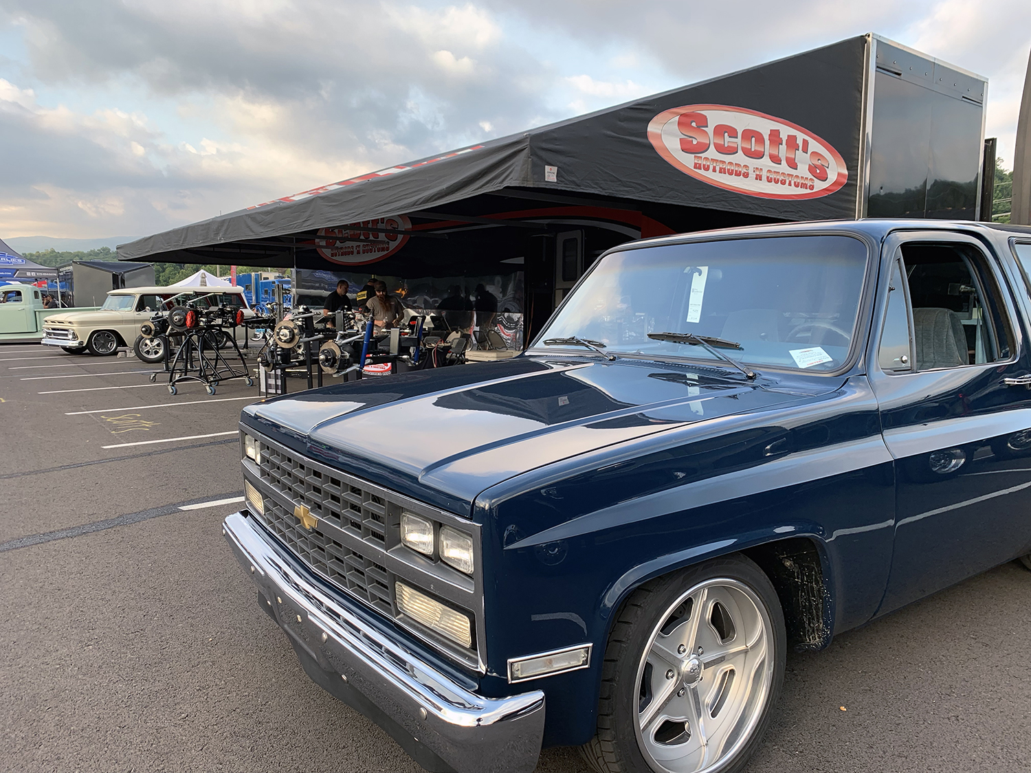 scott's hotrods customs blazer shades of the past car show chevy 2wd chevrolet