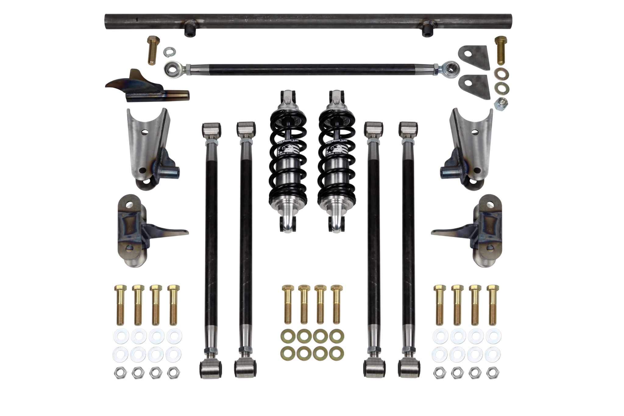 scotts 4 bar 4 coil bung aldan scotts hotrods coilovers 4 bar rear suspension kit
