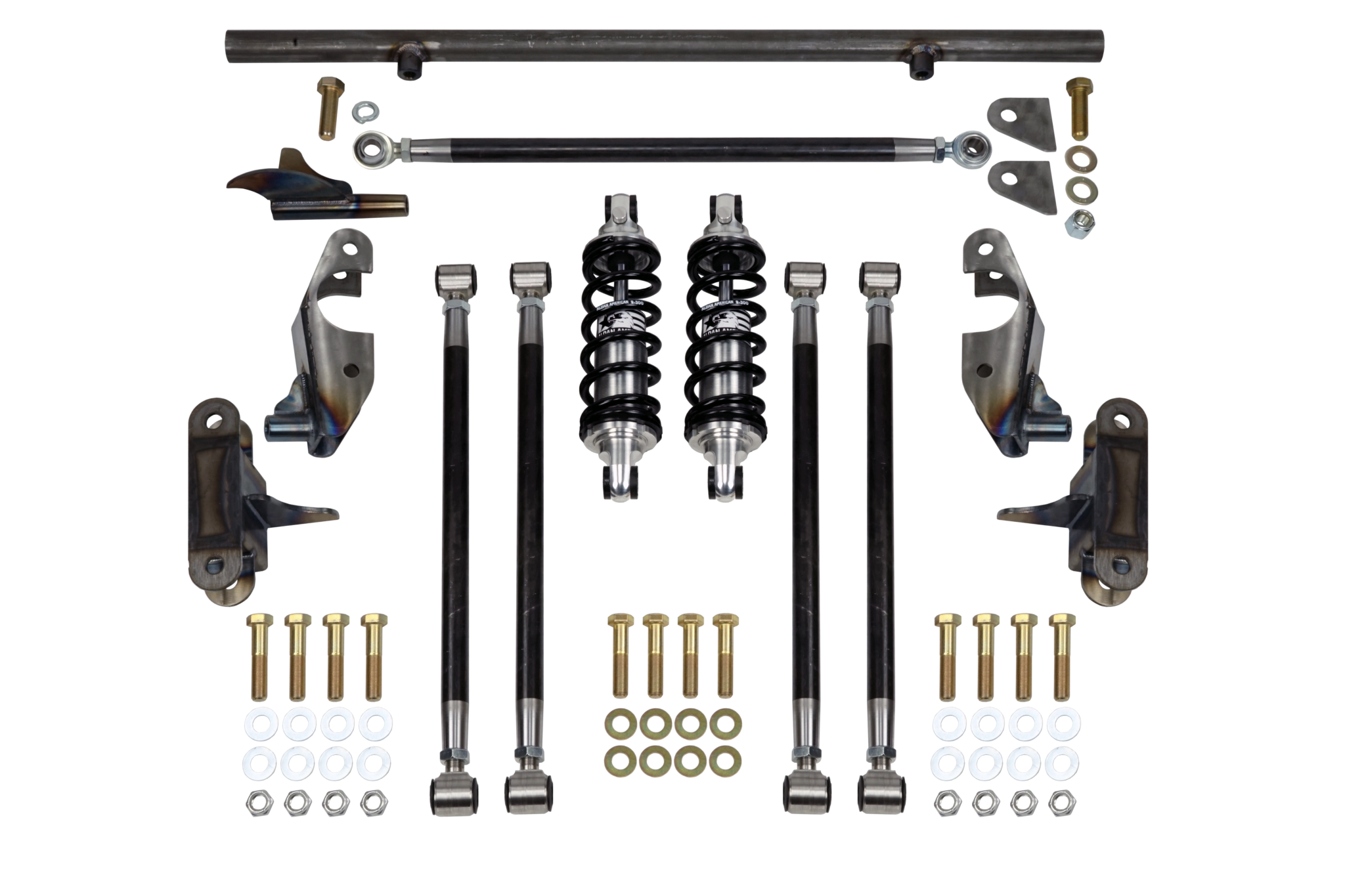 scotts 4 bar 6 coil bung aldan scotts hotrods coilovers 4 bar rear suspension kit
