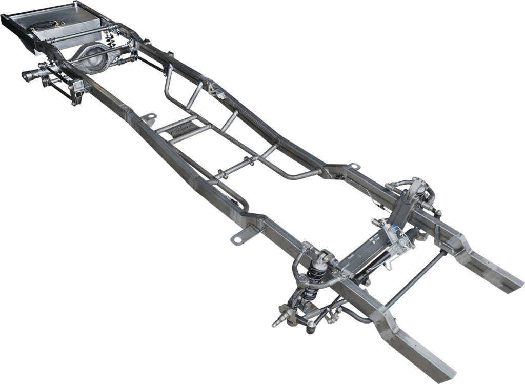 scotts hotrods bumpside long bed chassis