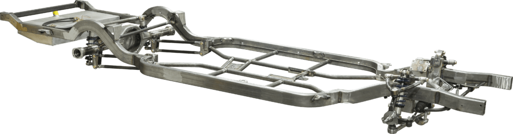 scotts hotrods chevelle coilover chassis mandrel bent