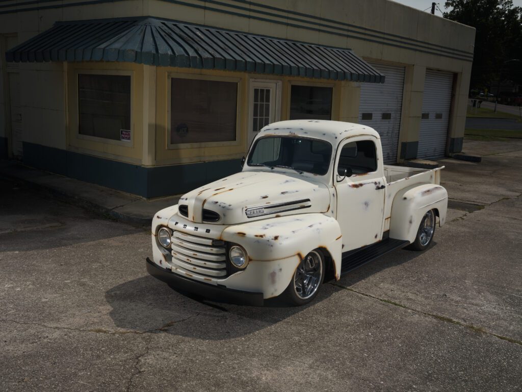 ken sency 50 ford f1 scotts hotrods patina truck