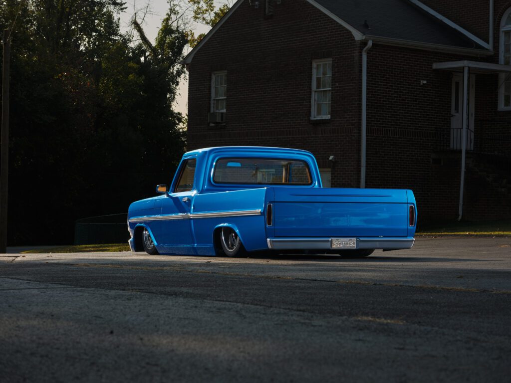 troy peck 1969 ford f100 bumpside Time Capsule by scotts hotrods n customs superslam chassis grand national roadster show barrett jackson cup The Baddest Bumpside Ever Built