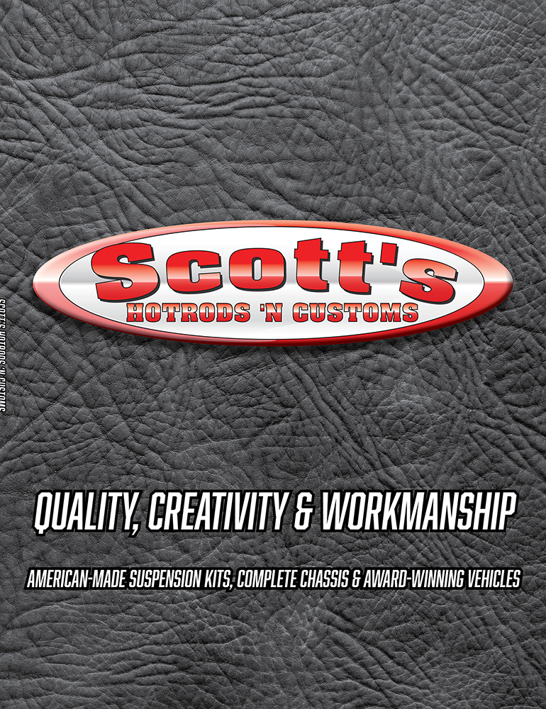 scotts hotrods n customs 2025 catalog cover