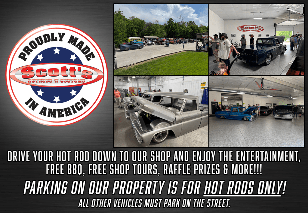 Scott's Hotrods 'n Customs Open House 2026