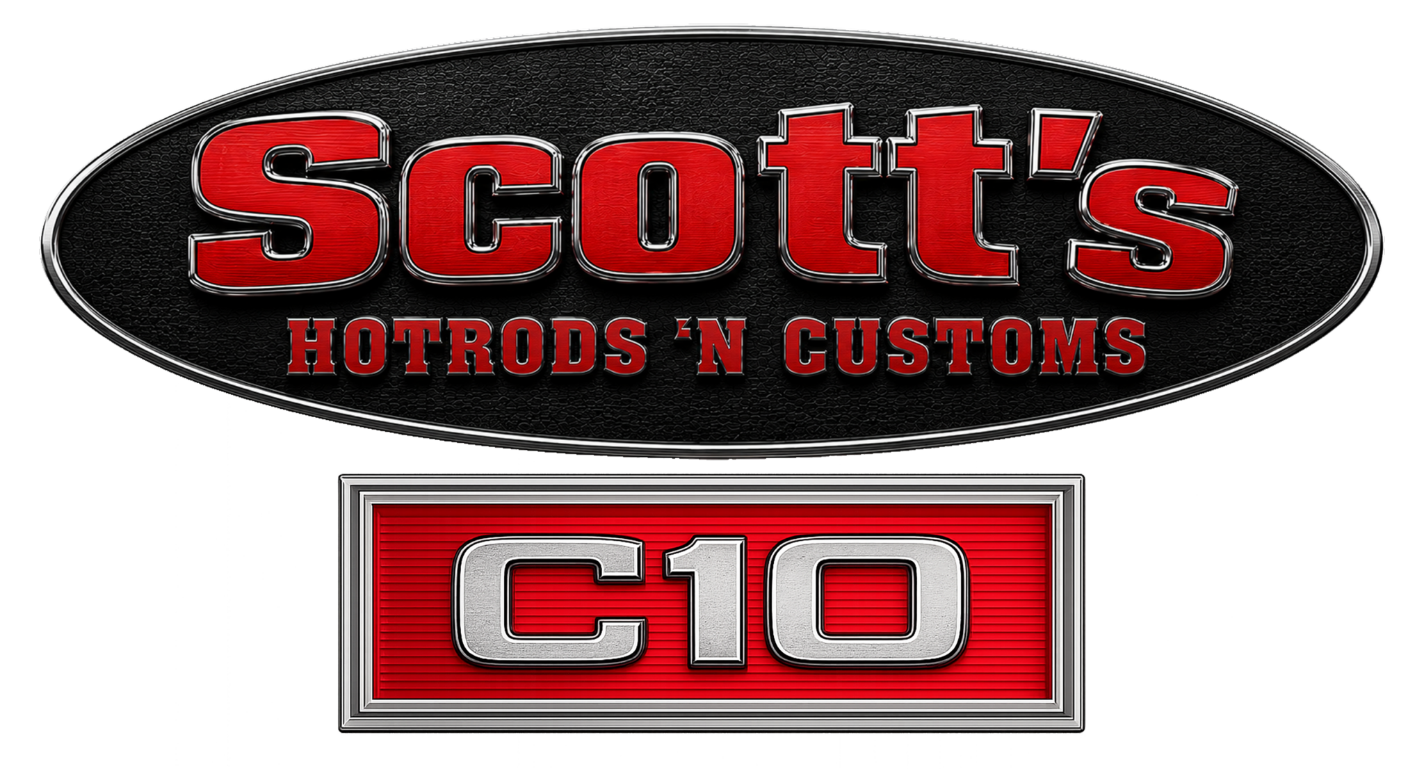scotts hotrods 1963-1966 c10 badge