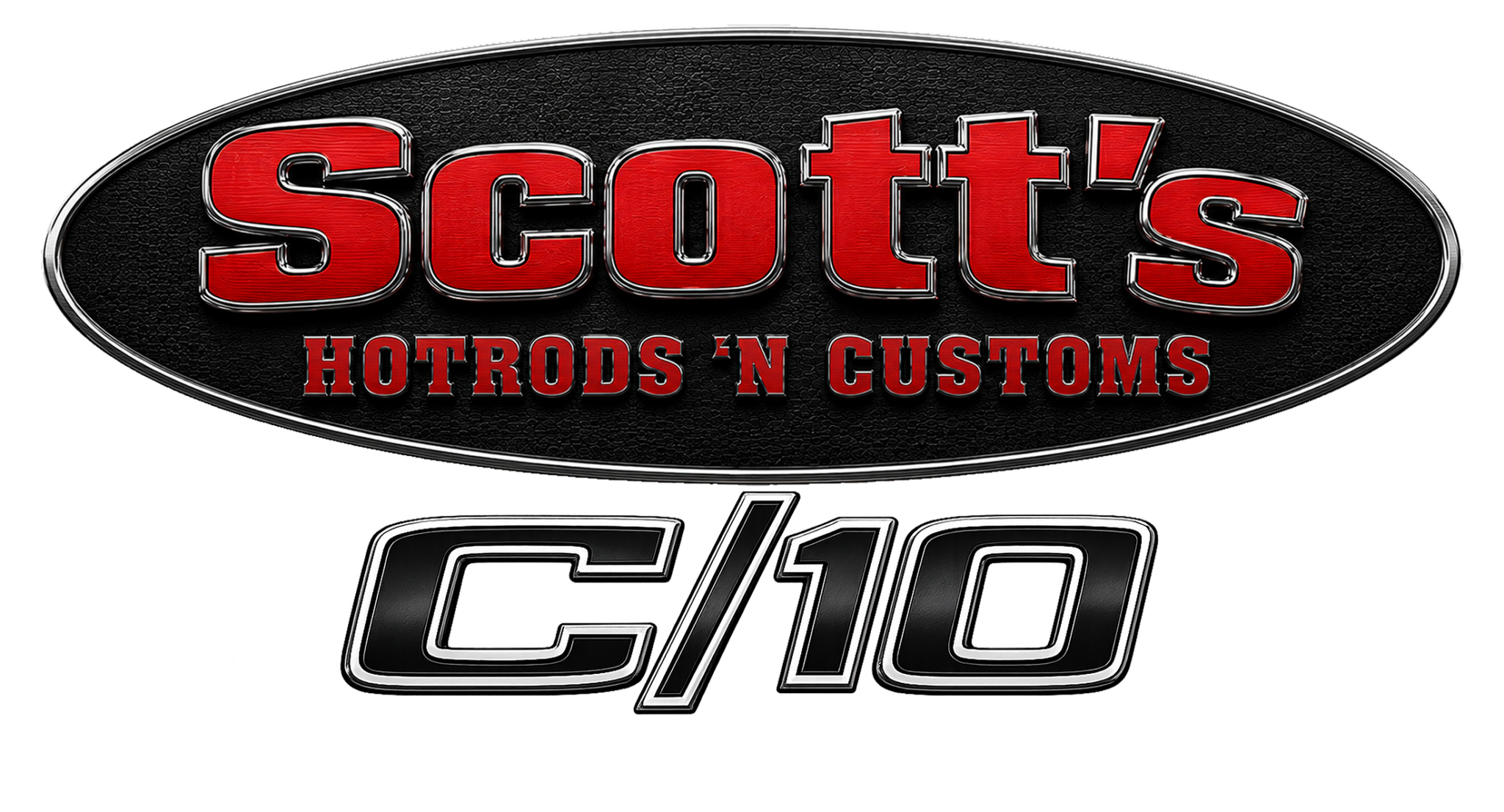 scotts hotrods c10 badge