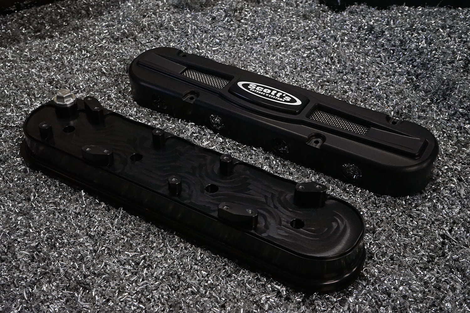 LS VALVE COVER BLACK ANODIZE 4 scotts hotrods valve n coil covers