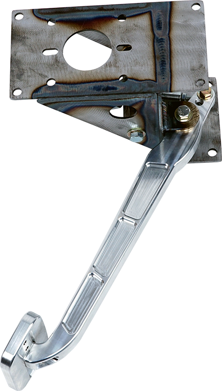 SCOTTS UNDERDASH BRAKE PEDAL 4 WEB scotts hotrods under dash brake pedal assembly billet arm