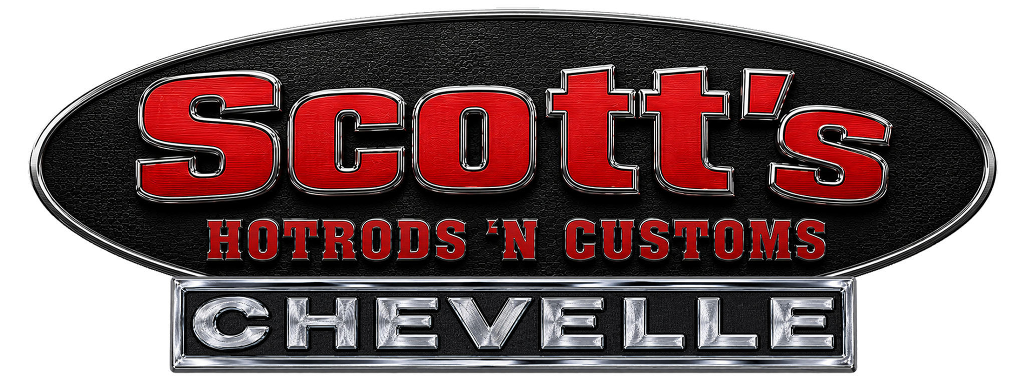 scotts hotrods 1964-1967 chevelle badge