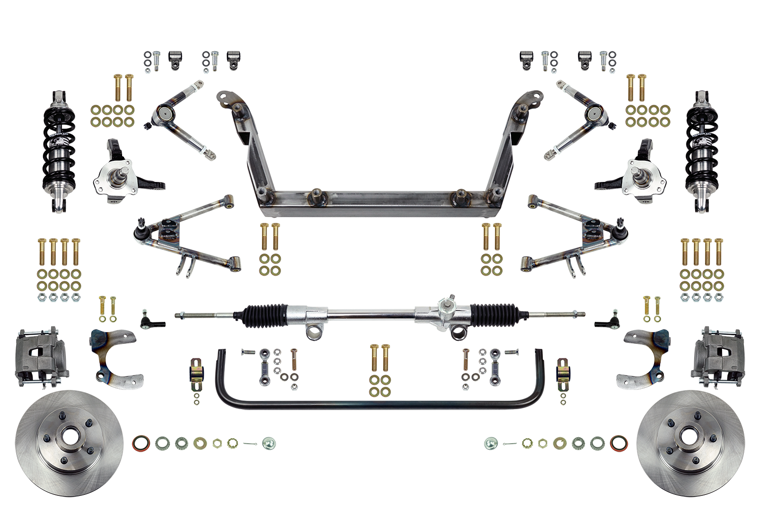 scotts hotrods independent front suspension kit, 1 inch sway bar